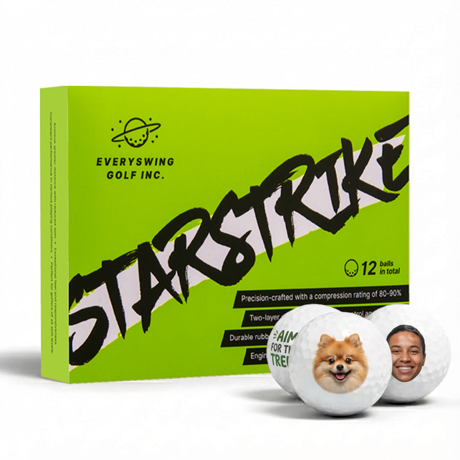 StarStrike custom golf balls by EverySwing Golf